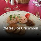 Chateau de Chicamour heures d'ouverture