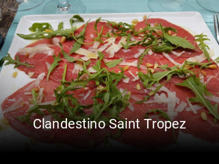 Clandestino Saint Tropez plan d'ouverture