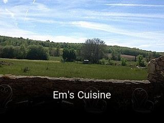 Em's Cuisine plan d'ouverture