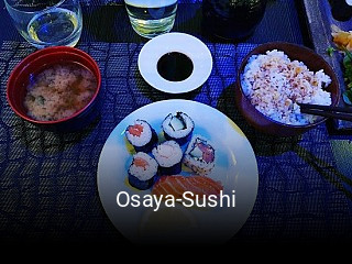 Osaya-Sushi plan d'ouverture