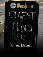 Arnaud Magnat ouvert