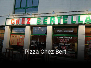 Pizza Chez Bert heures d'ouverture