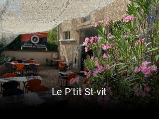 Le P'tit St-vit plan d'ouverture