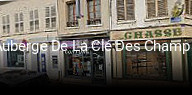Auberge De La Clé Des Champs plan d'ouverture