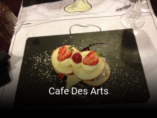 Cafe Des Arts ouvert