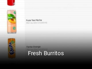 Fresh Burritos heures d'affaires