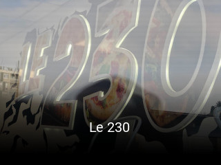 Le 230 ouvert