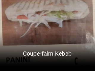 Coupe-faim Kebab ouvert