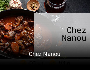 Chez Nanou ouvert