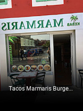 Tacos Marmaris Burger Kebab plan d'ouverture