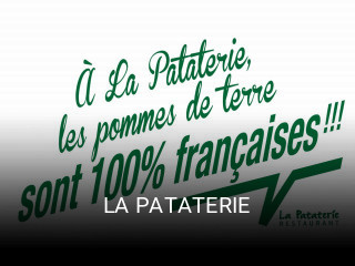 LA PATATERIE ouvert