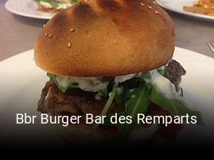 Bbr Burger Bar des Remparts ouvert