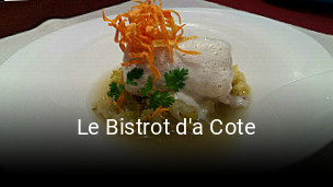 Le Bistrot d'a Cote ouvert