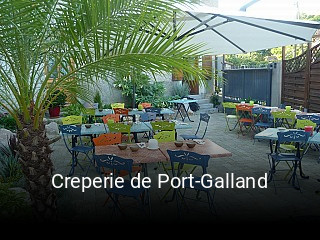 Creperie de Port-Galland plan d'ouverture