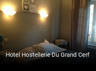 Hotel Hostellerie Du Grand Cerf heures d'affaires