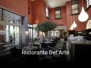 Ristorante Del Arte plan d'ouverture