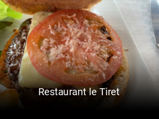 Restaurant le Tiret heures d'ouverture