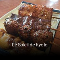 Le Soleil de Kyoto plan d'ouverture