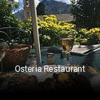 Osteria Restaurant heures d'affaires