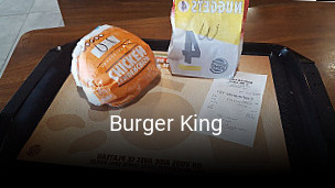 Burger King heures d'ouverture