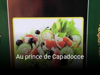 Au prince de Capadocce ouvert