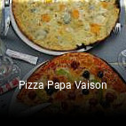 Pizza Papa Vaison heures d'affaires