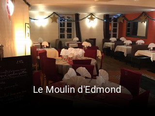 Le Moulin d'Edmond heures d'affaires