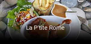 La P'tite Rome ouvert