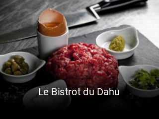 Le Bistrot du Dahu plan d'ouverture