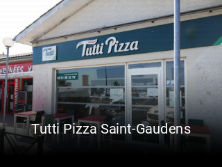 Tutti Pizza Saint-Gaudens heures d'ouverture