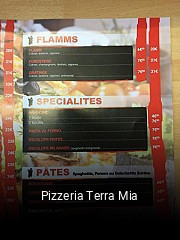 Pizzeria Terra Mia heures d'ouverture