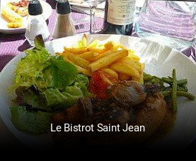 Le Bistrot Saint Jean heures d'affaires