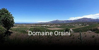 Domaine Orsini heures d'affaires