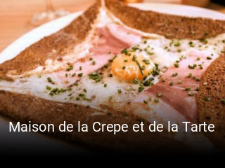 Maison de la Crepe et de la Tarte ouvert