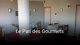 Le Pari des Gourmets heures d'affaires