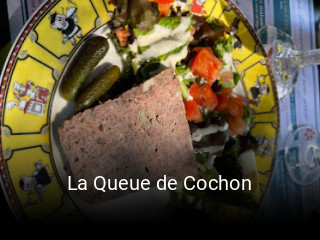 La Queue de Cochon plan d'ouverture