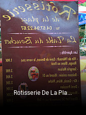 Rotisserie De La Plage plan d'ouverture