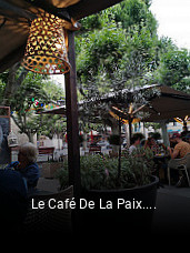 Le Café De La Paix. -pizzeria A Prades ouvert