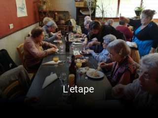 L'etape ouvert