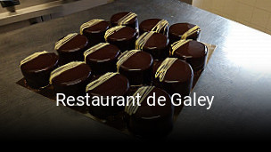 Restaurant de Galey heures d'affaires