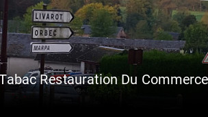 Tabac Restauration Du Commerce plan d'ouverture