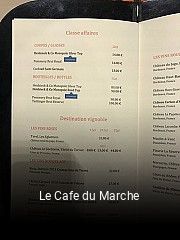 Le Cafe du Marche heures d'affaires