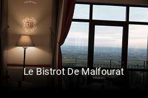 Le Bistrot De Malfourat heures d'ouverture