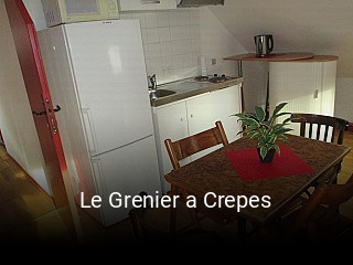 Le Grenier a Crepes plan d'ouverture