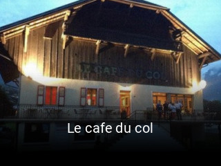 Le cafe du col ouvert