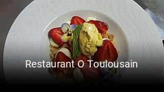 Restaurant O Toulousain heures d'affaires