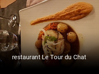 restaurant Le Tour du Chat plan d'ouverture