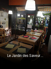 Le Jardin des Saveurs heures d'ouverture