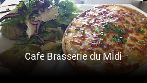 Cafe Brasserie du Midi heures d'affaires