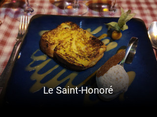 Le Saint-Honoré ouvert